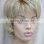 Natural Style Blonde Mixed Short Women ladies Daily Wig N515