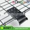 Black Powder Coated Wire Mesh Cable Tray Grip Cable Drop Out