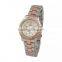 geneva crystal rhinestone quartz all stainless steel female electronic watch