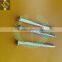 zinc plated popular sizes fluted shank steel cement nails
