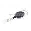Retractable Reel Pull Key ID Card Badge Tag Clip Holder Carabiner Style