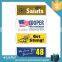 Economic most popular polyester hand banner