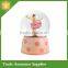 2015 hot souvenir ballerina resin snowglobe