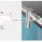 EV9000A-5 bathroom partition hardware