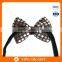Silver sequined bow tie/party dress bow ties for men/hot sale bow tie