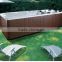 Hot sell air jet outdoor swim pool spa hot tub,outdoor swim spa,4 person outdoor spa bathtub