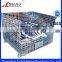 Stacable warehouse cage metal cage