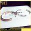 Jingli Jewelry custom engraved logo words bracelets bangles, Engraved custom believe in yourself words wrist bracelets(QS-115)