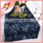 High quality satin navy blue hand embroidered table runner for wedding