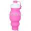 Custom Environmental Silicone Foldable Water Bottle