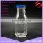 320ml glass milk bottles lug cap