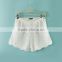 new style white french embroidery on organza fabrics lace 3d flower polyester fabric lace for girl party dress