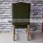 New model green wood chair for dining