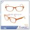 2016 fashion hot sale pattern frame cheap reading glasses