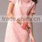 Pretty Steps 2016 sexy women short sleeve lace dress elegant high quality round collar dressfor ladies