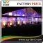 Outdoor cheap clear roof top wedding tent 15x10m with red carpet for sale