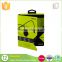 DL010057 Luxury custom earphone box folding lid earphone paper packaging bag