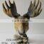 Resin Sitting Animal Deer Figurine for Home Decoration