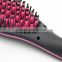 New fast hair straightener brush comb