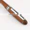 Fashion Twisted Wooden Ball Pen ,metal ball pen ,good quality gift pen