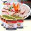 Halloweencanned meat pork luncheon meat 198g Good taste canned pork