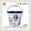 Wholesale decorative baby bucket painted color mini ice bucket