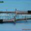 Long shank crossarm pin for wood crossarm