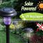 Delicate plastic Solar energy LED mosquito killer garden light Hanging in the branches solar lamp