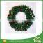 Moss Ball Mixed Pine Artificial Christmas Wreath Decorative