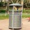 Arlau Outdoor Park waste bins steel