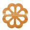 Beautiful design solid wood coaster holder for kichen