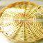 Wholesale Eco - friendly Handmade Durable Brown Wicker Bread Fruit Basket with Cover