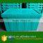 Heavy-duty plastic totes with lids