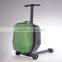 Fahion airport luggage EVA+PC scooter trolley luggage with CE