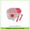 Promotional Hotsale Microwave Use Plastic Lunch Box With Cutlery Set