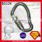 Aluminum Material Rescue Rock Climbing 23KN Carabiner With B Type