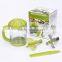 Newest style factory directly hot sale PP and stainless steel material multifunctional peeler and grater