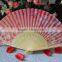 bamboo silk ladies fan