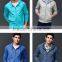zipper pocket blank hoodie for men custom Pullover wholesale Hoodies