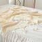 2017 Best Selling American Country Style Knitted Cotton Blanket