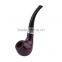 New 1x Durable Wooden Tobacco Pipe + Smoking Pipe Stand + Cigar Cigarette Smoking Pipe Leather Case Cover
