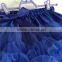 MOQ 1PCS children puffy skirts, royal blue tulle pettiskirts