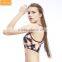 OEM Custom Sublimation Shake Proof Sexy Sports Bra Yoga
