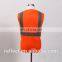 Hi Viz Reflective Fluorescent Orange Safety Vest