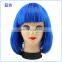Bob cut dark blue cosplay wig FGW-0059