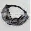 Hot sale lint cross Headband Wide pleuche Elastic Headband for women