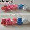 Simple Pink Colors Small Plastic Hair Claw Clips For Girls Kids Mini Jewelry