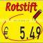 METO Price Marking Labels