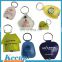 Popular advertising items custom led pu leather keychain