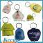 Popular advertising items custom led pu leather keychain